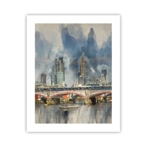 Affiche - Poster - Londres dans toute sa splendeur - 40x50 cm