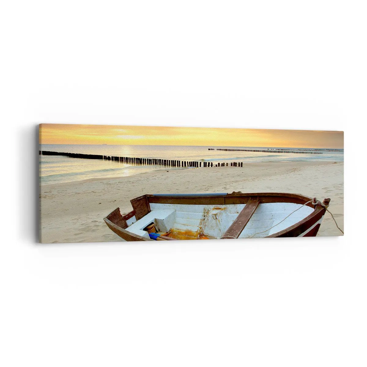 Impression sur toile - Image sur toile - Il n'y a pas de plus belles plages - 90x30 cm