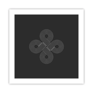 Affiche - Poster - Dans l'âme celtique - 50x50 cm