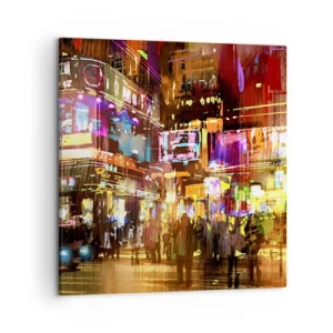 Impression sur toile - Image sur toile - Dans une mer de lumière - 50x50 cm