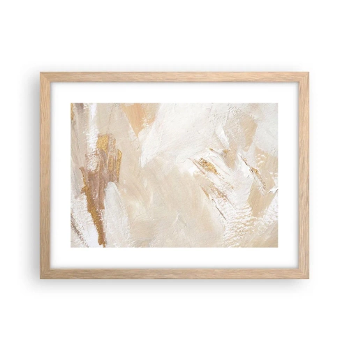 Affiche dans un chêne clair - Poster - Composition pastel - 40x30 cm