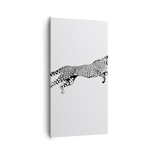 Impression sur toile - Image sur toile - Le plus rapide sur Terre - 65x120 cm