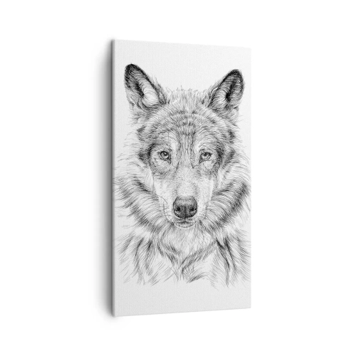 Impression sur toile - Image sur toile - Un leader né - 45x80 cm