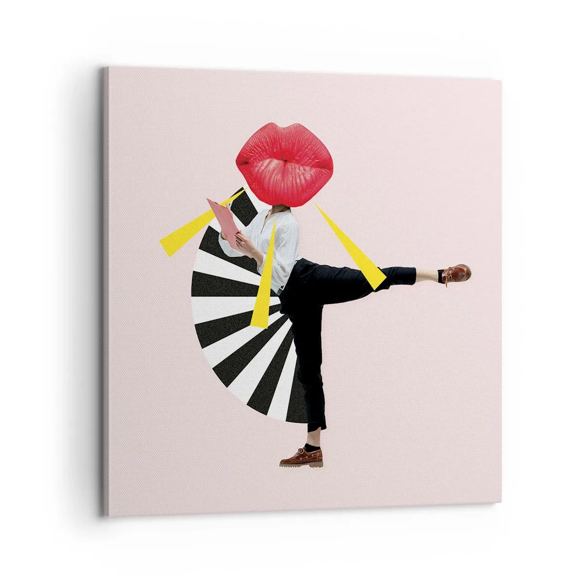 Impression sur toile - Image sur toile - Pop-art surréaliste - 60x60 cm