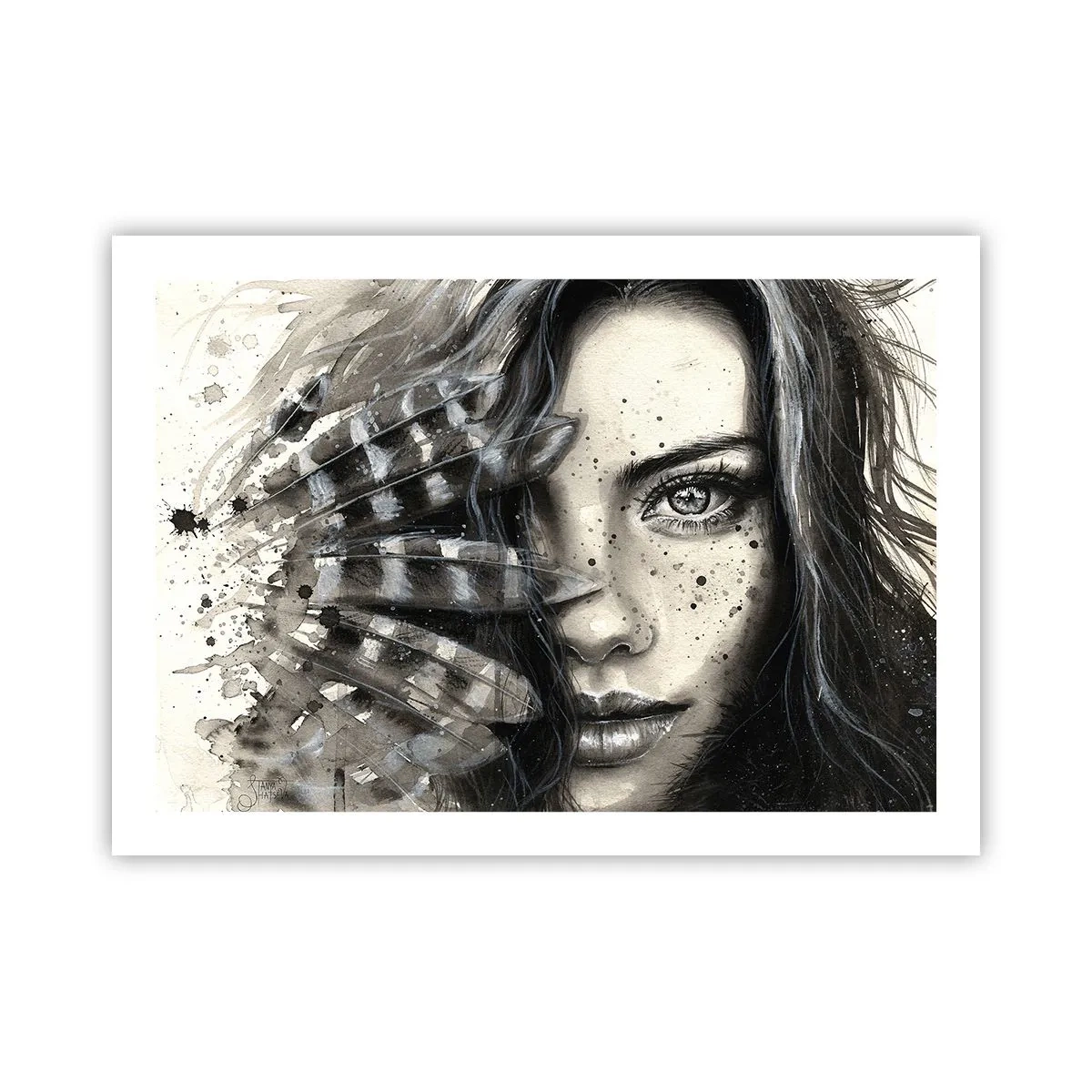 Affiche - Poster - Beauté sauvage - 70x50 cm