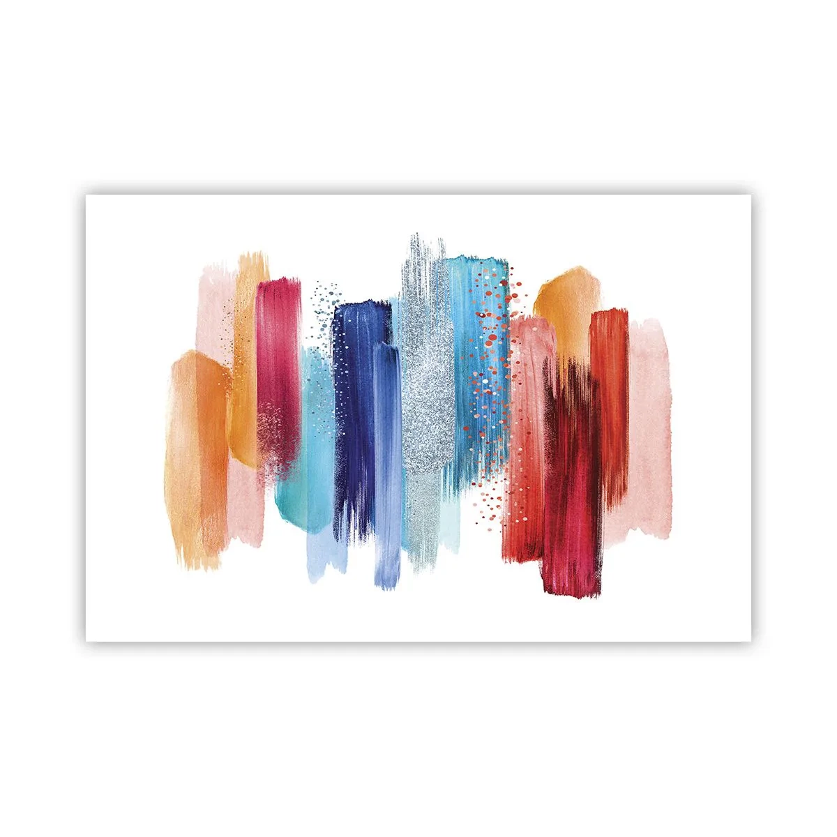 Affiche - Poster - En haut et en bas - 91x61 cm