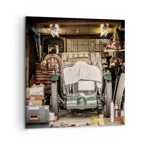 Impression sur toile - Image sur toile - Retour vers le passé - 50x50 cm