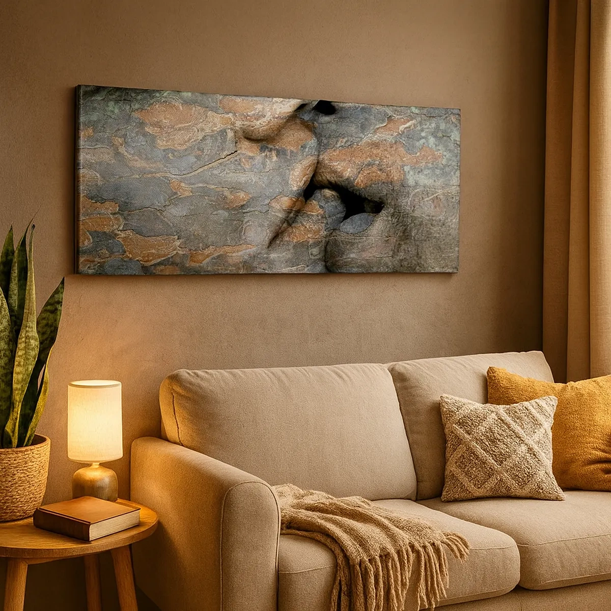 Impression sur toile - Image sur toile - Ensemble pour toujours - 30x30 cm