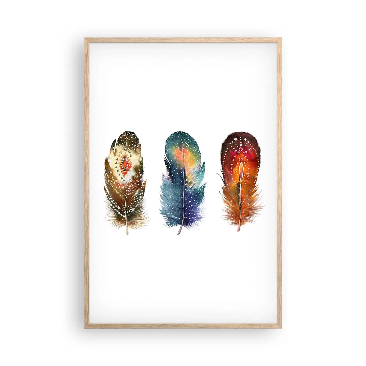 Affiche dans un chêne clair - Poster - Rituels, cérémonies, secrets - 61x91 cm