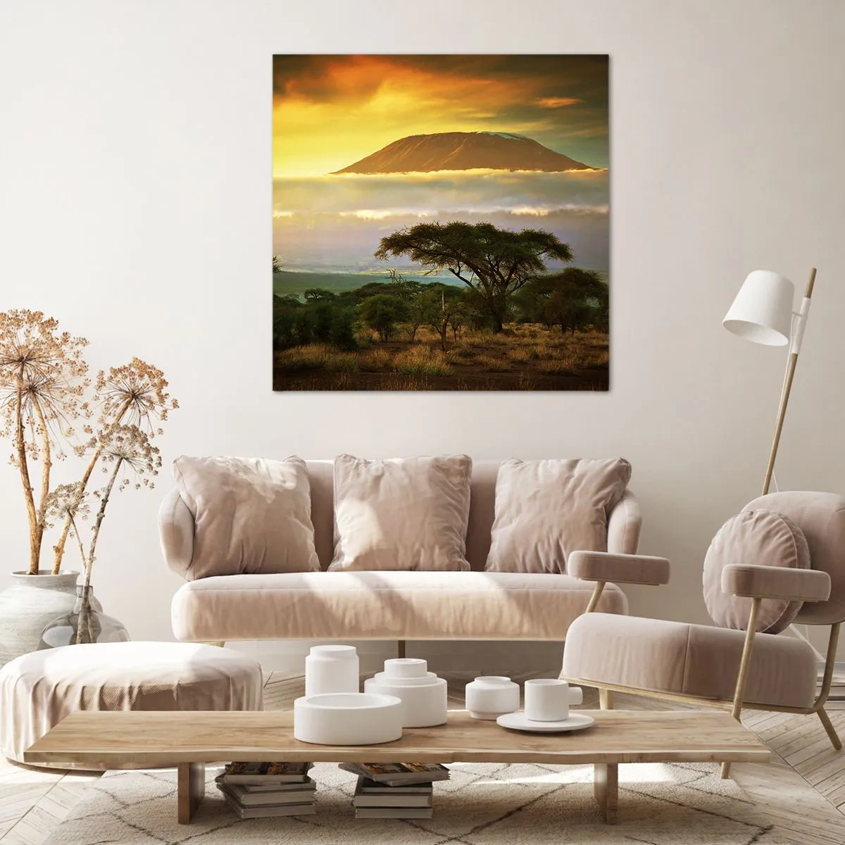 Impression sur toile - Image sur toile - Un rêve de voyageur - 30x30 cm