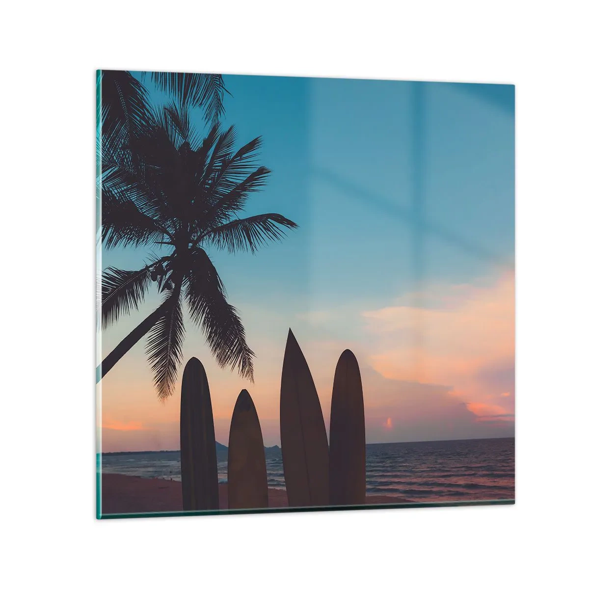 Impression sur verre - Image sur verre - Demain sera amusant aussi - 60x60 cm