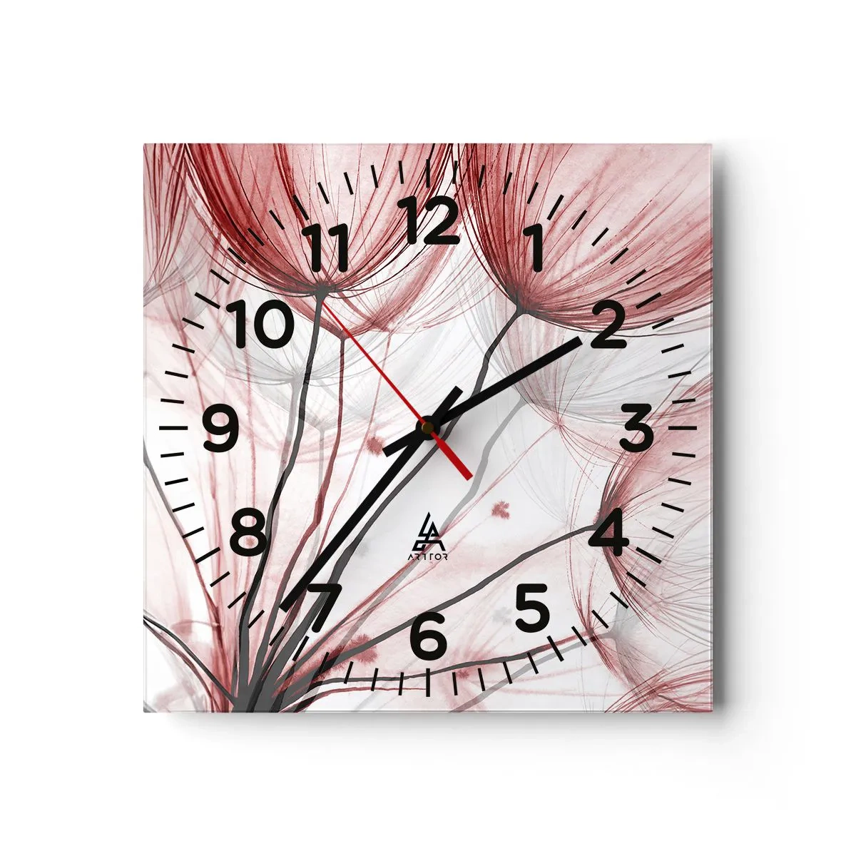 Horloge murale - Pendule murale - Avant le départ - 30x30 cm