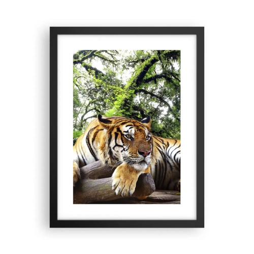 Affiche dans un cadre noir - Poster - Cordialement - 30x40 cm