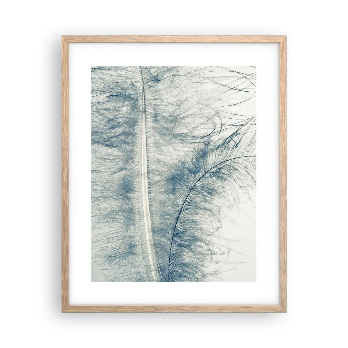 Affiche dans un chêne clair - Poster - Les sept natures - 40x50 cm