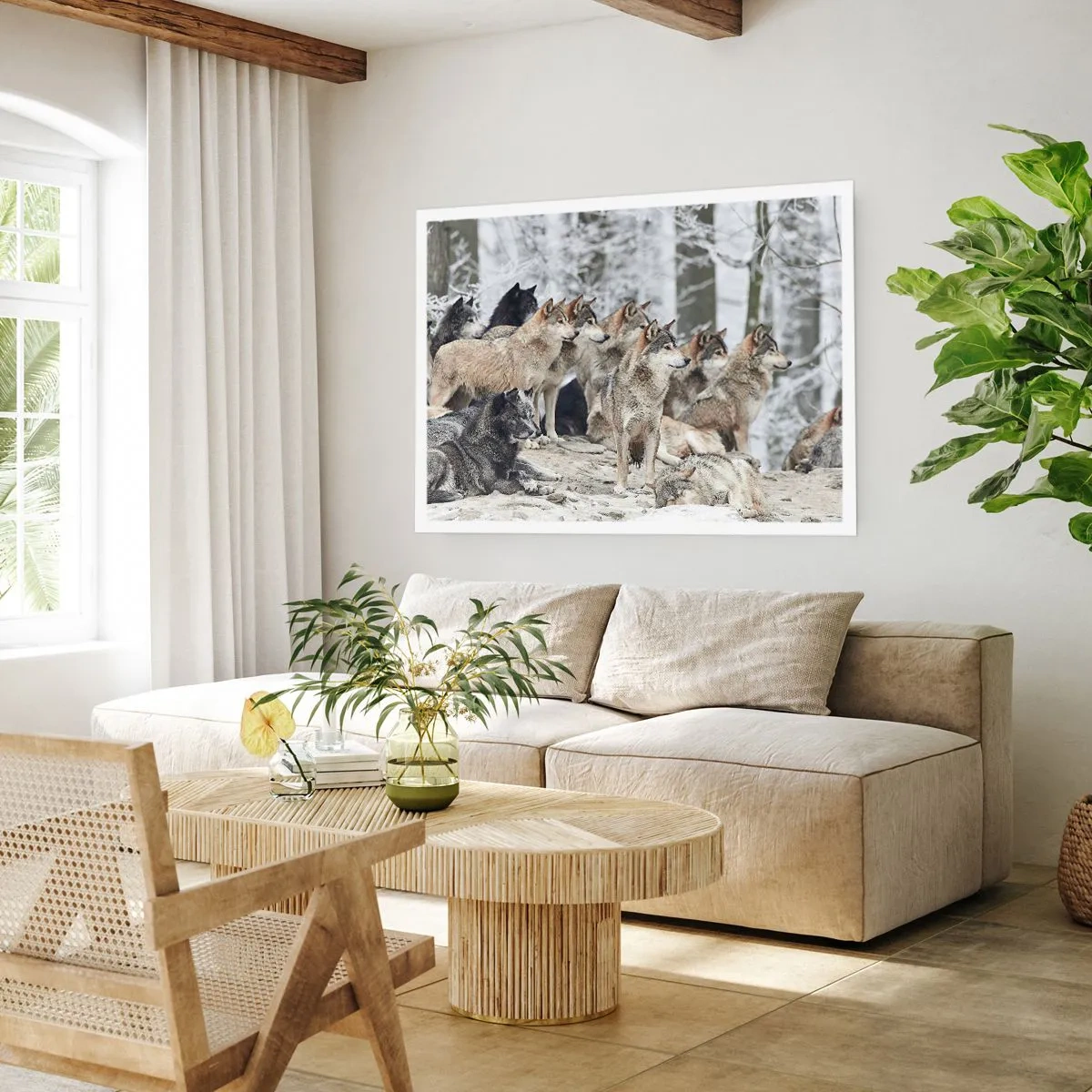 Affiche - Poster - Famille et amis - 70x50 cm