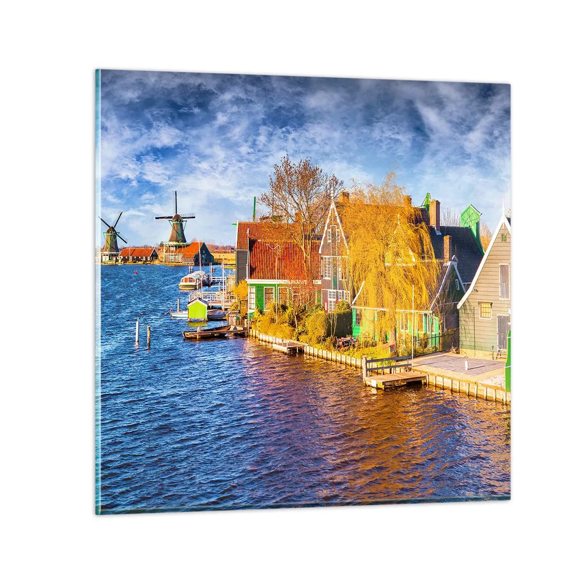 Impression sur verre - Image sur verre - C'est pareil depuis des lustres - 50x50 cm