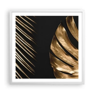 Affiche dans un cadre blanc - Poster - Différent et tout aussi cher - 60x60 cm