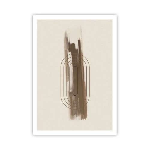 Affiche - Poster - Parfum de gris - 70x100 cm