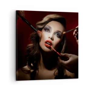 Impression sur toile - Image sur toile - Belle rêveuse - 60x60 cm