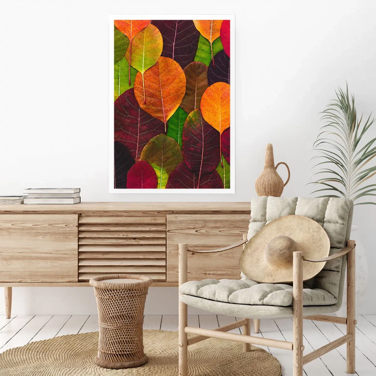 Affiche - Poster - Mozaique printannière - 40x50 cm