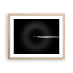 Affiche dans un chêne clair - Poster - Dans une autre dimension - 50x40 cm