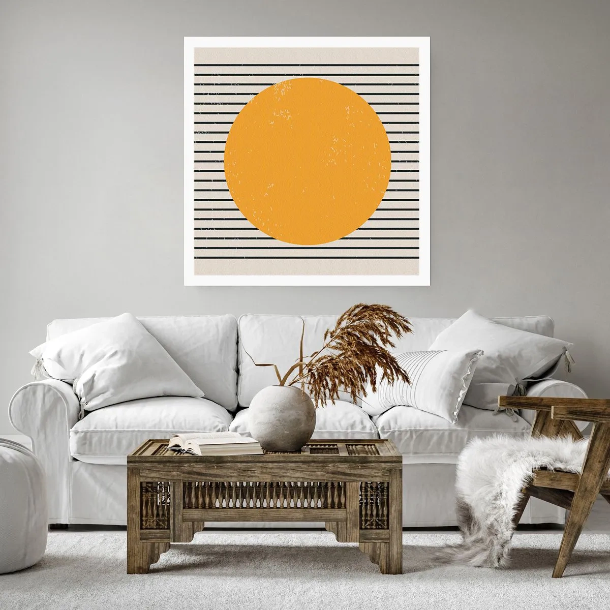 Affiche - Poster - Le pouvoir de la simplicité - 40x40 cm