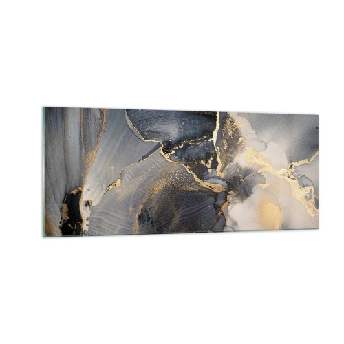 Impression sur verre - Image sur verre - La vie de la pierre - 100x40 cm