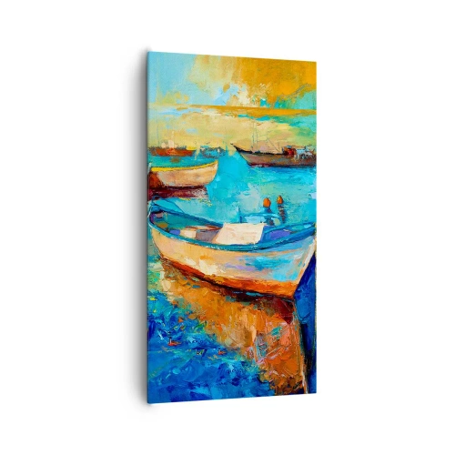 Impression sur toile - Image sur toile - Dans la baie du sud - 65x120 cm