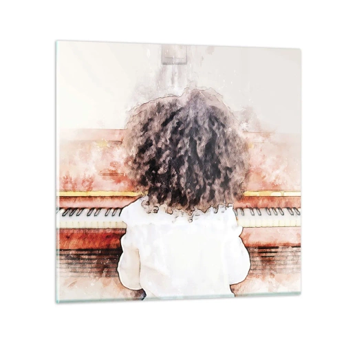 Impression sur verre - Image sur verre - Dans un nouveau monde - 30x30 cm