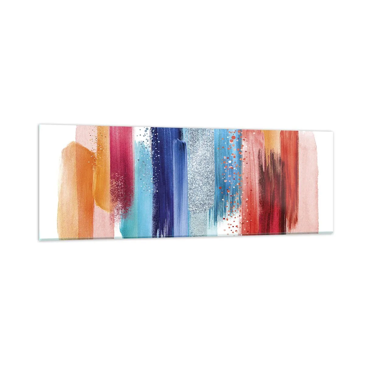 Impression sur verre - Image sur verre - En haut et en bas - 90x30 cm