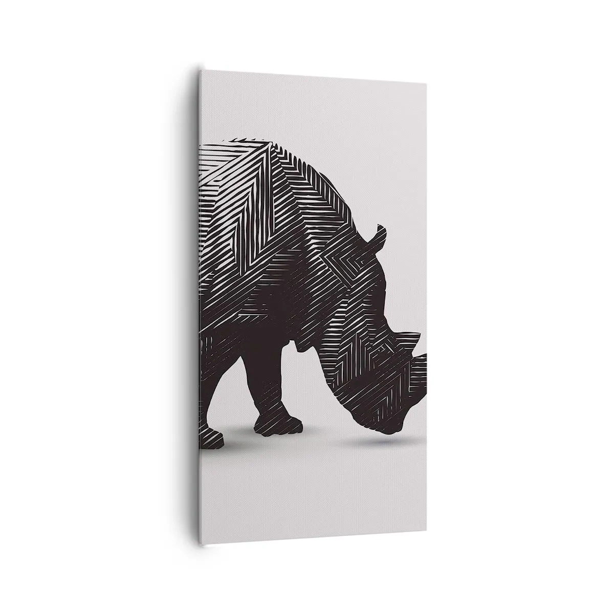 Impression sur toile - Image sur toile - Beauté géométrique de la nature - 65x120 cm