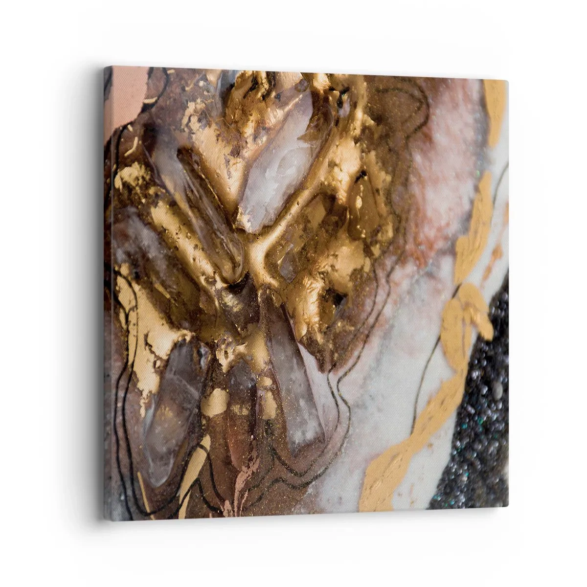 Impression sur toile - Image sur toile - Élément de la terre - 30x30 cm