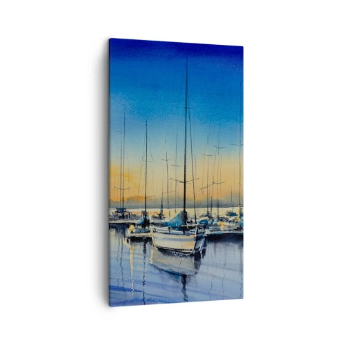 Impression sur toile - Image sur toile - Fin d'une belle journée - 45x80 cm