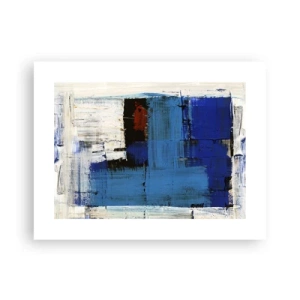 Affiche - Poster - Secret de bleu - 40x30 cm