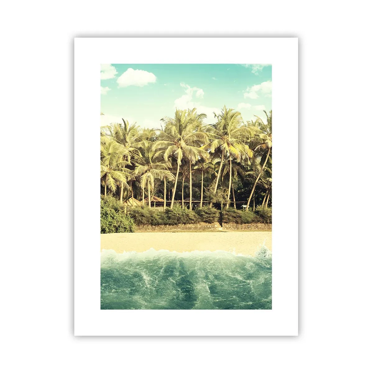 Affiche - Poster - Peut-être ici? - 30x40 cm