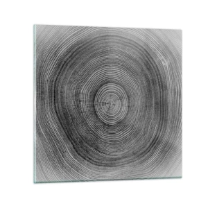 Impression sur verre - Image sur verre - Signe du temps - 60x60 cm