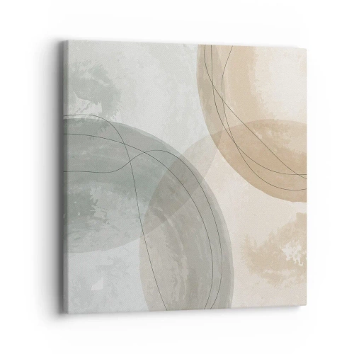 Impression sur toile - Image sur toile - Mondes pénétrants - 40x40 cm