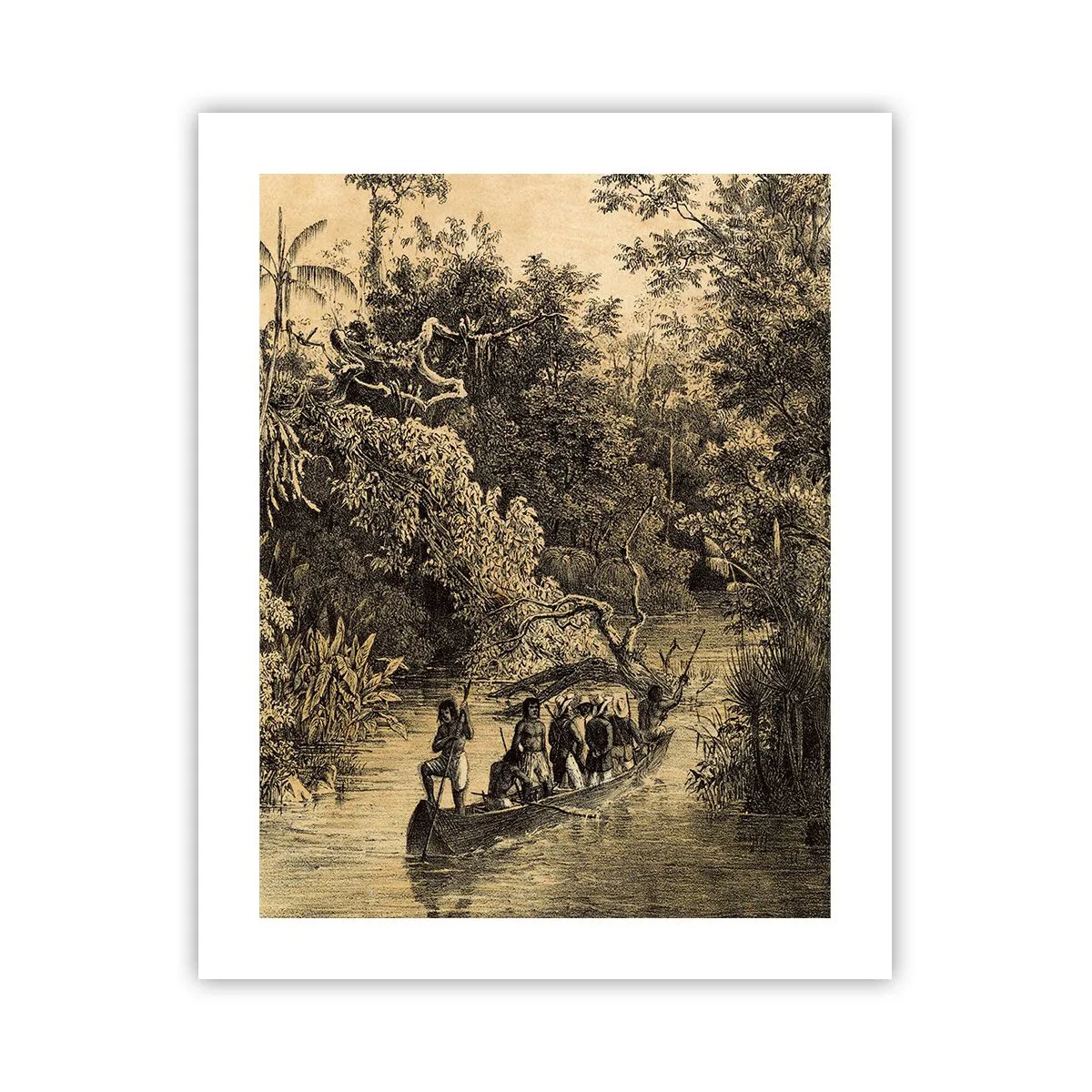 Affiche - Poster - Expédition à la source - 40x50 cm