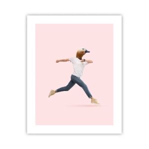 Affiche - Poster - Une pincée d'absurdité - 40x50 cm