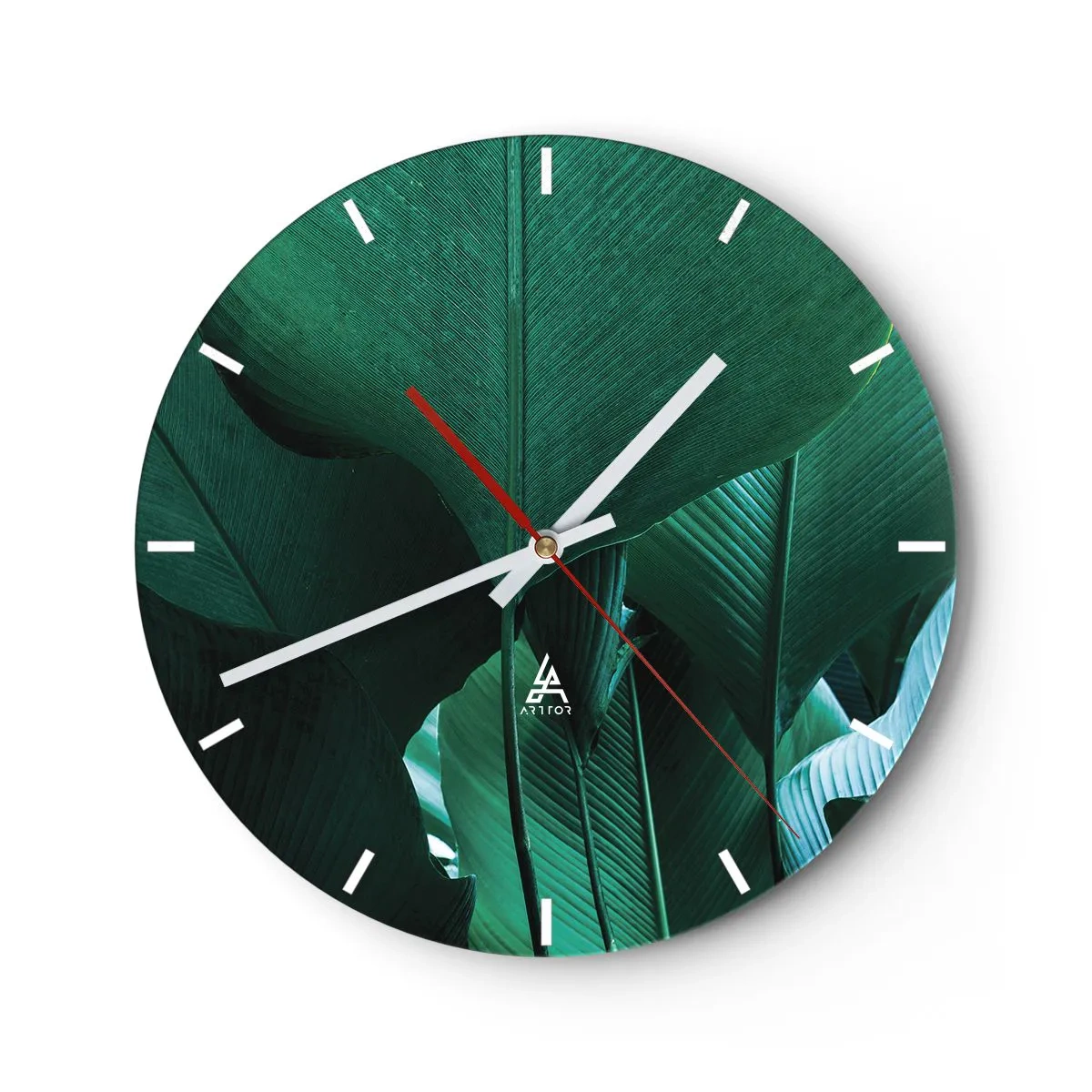 Horloge murale - Pendule murale - Tourné vers la lumière - 40x40 cm