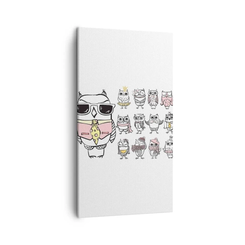 Impression sur toile - Image sur toile - Tant de rôles à jouer - 45x80 cm