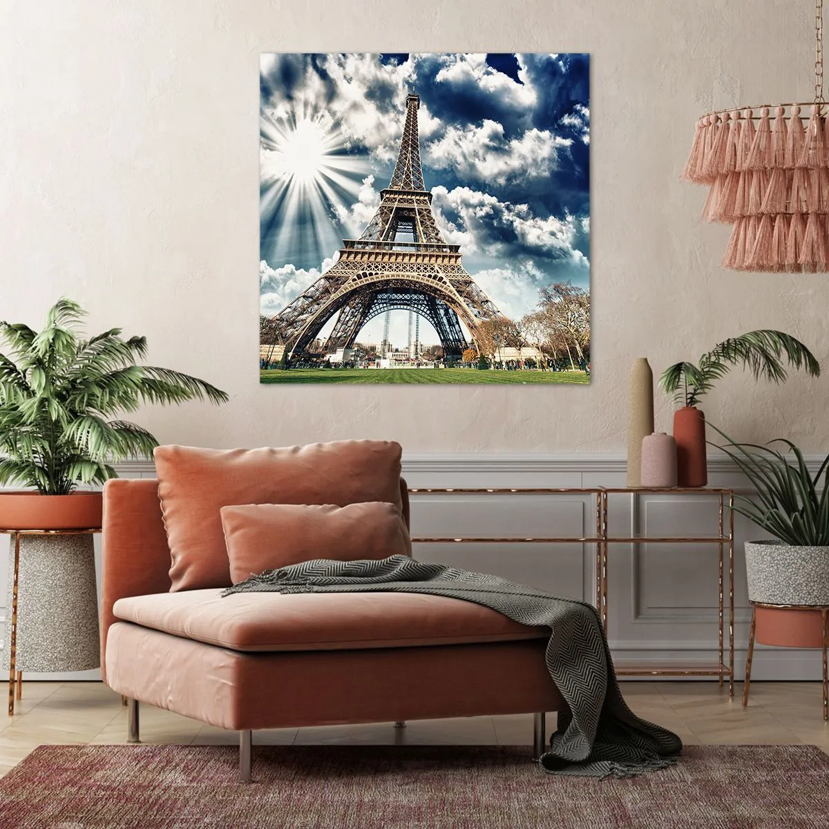Impression sur toile - Image sur toile - La seule et unique sous le soleil - 30x30 cm