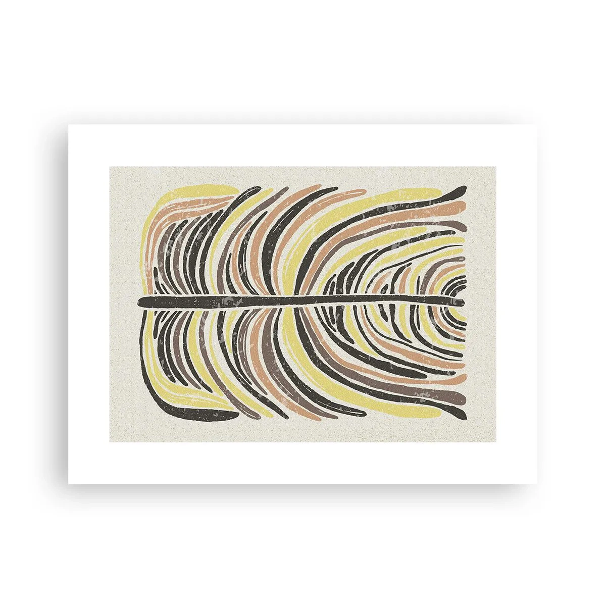 Affiche - Poster - Abstraction pleine de vie - 40x30 cm