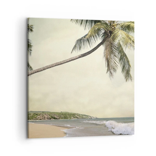 Impression sur toile - Image sur toile - Rêve tropical - 60x60 cm