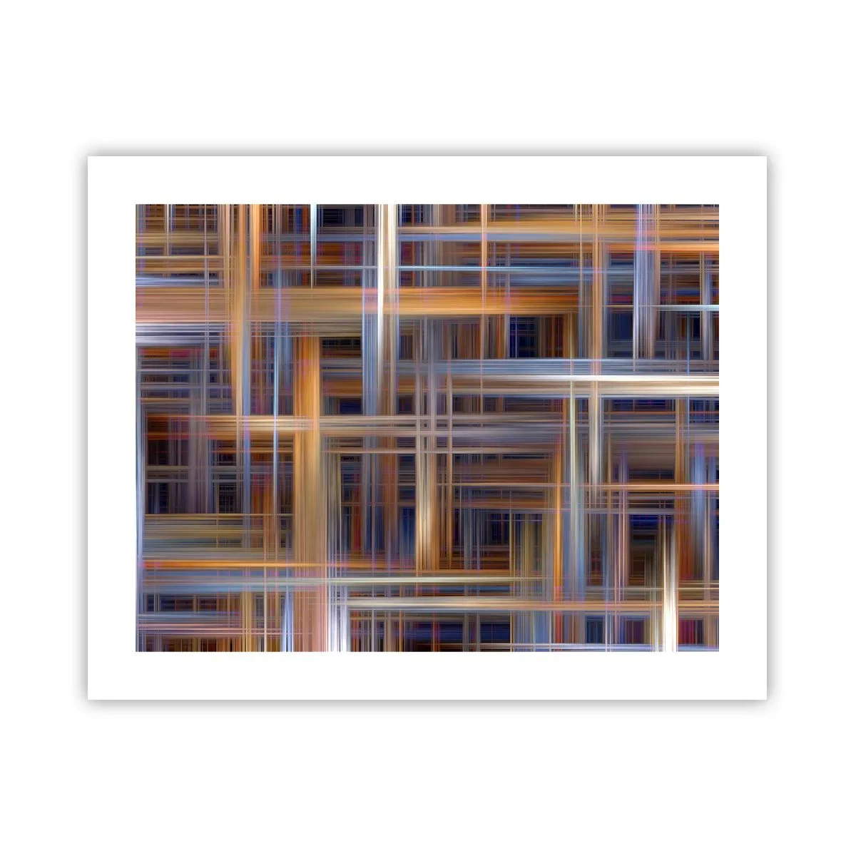 Affiche - Poster - Tissé de lumière - 50x40 cm