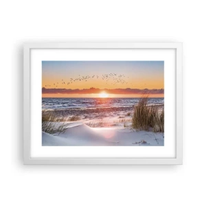 Affiche dans un cadre blanc - Poster - Paysage horizontal - 40x30 cm