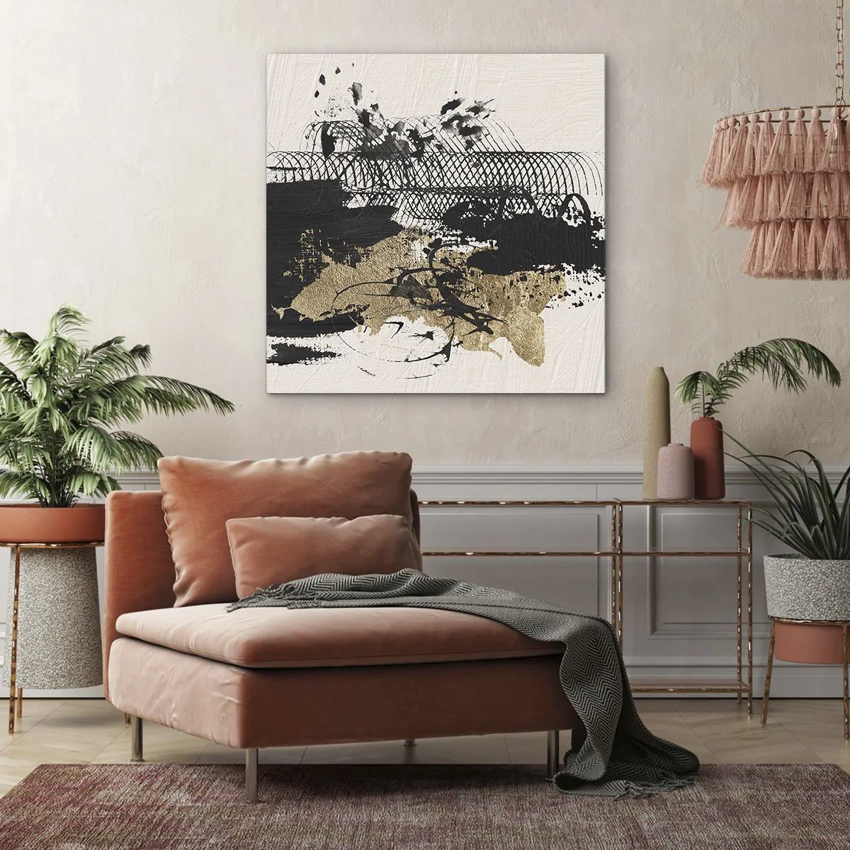 Impression sur toile - Image sur toile - Composer avec passion - 30x30 cm
