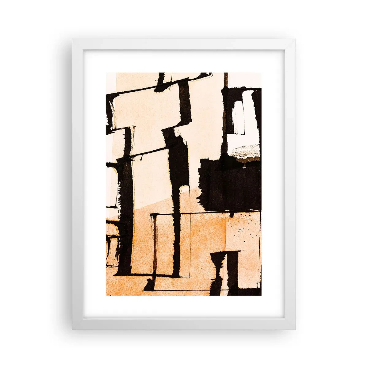 Affiche dans un cadre blanc - Poster - De l’ordre malgré tout - 30x40 cm