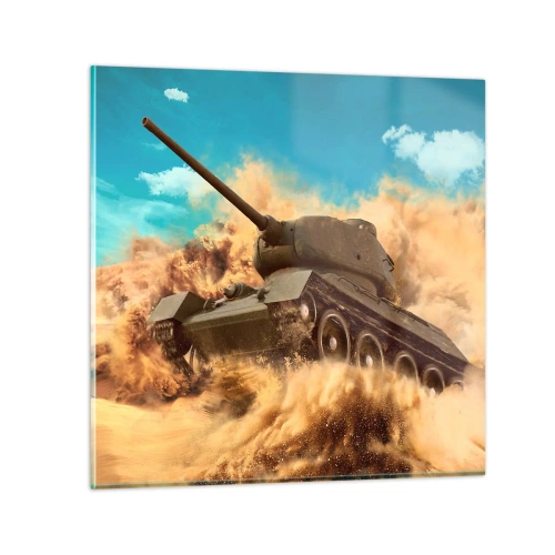 Impression sur verre - Image sur verre - Insurmontable - 70x70 cm