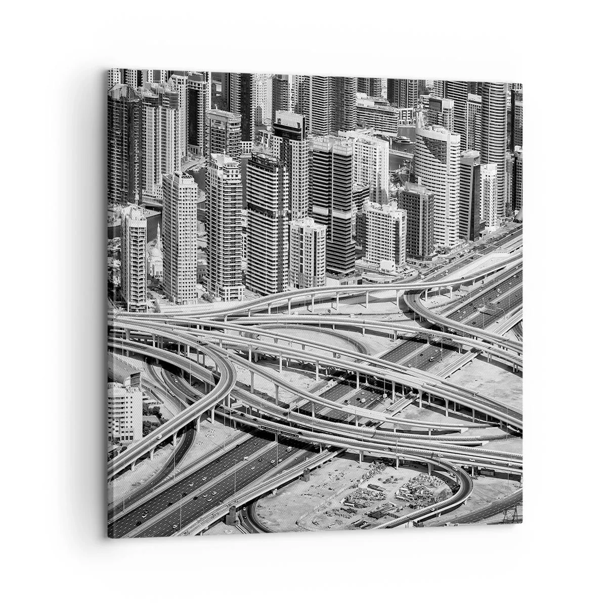 Impression sur toile - Image sur toile - Dubaï - la ville impossible - 60x60 cm
